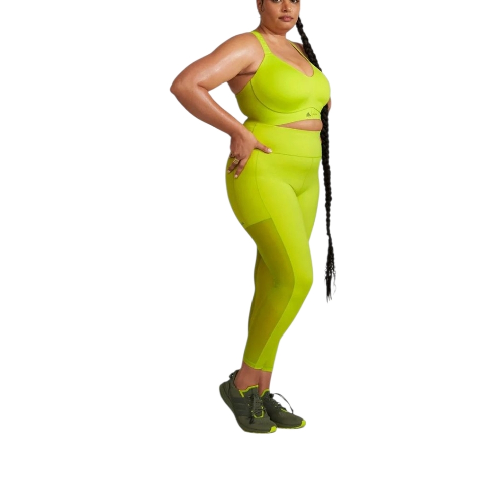 IVY PARK|Adidas Bright Neon Yellow Women's Leggings (Size XL)